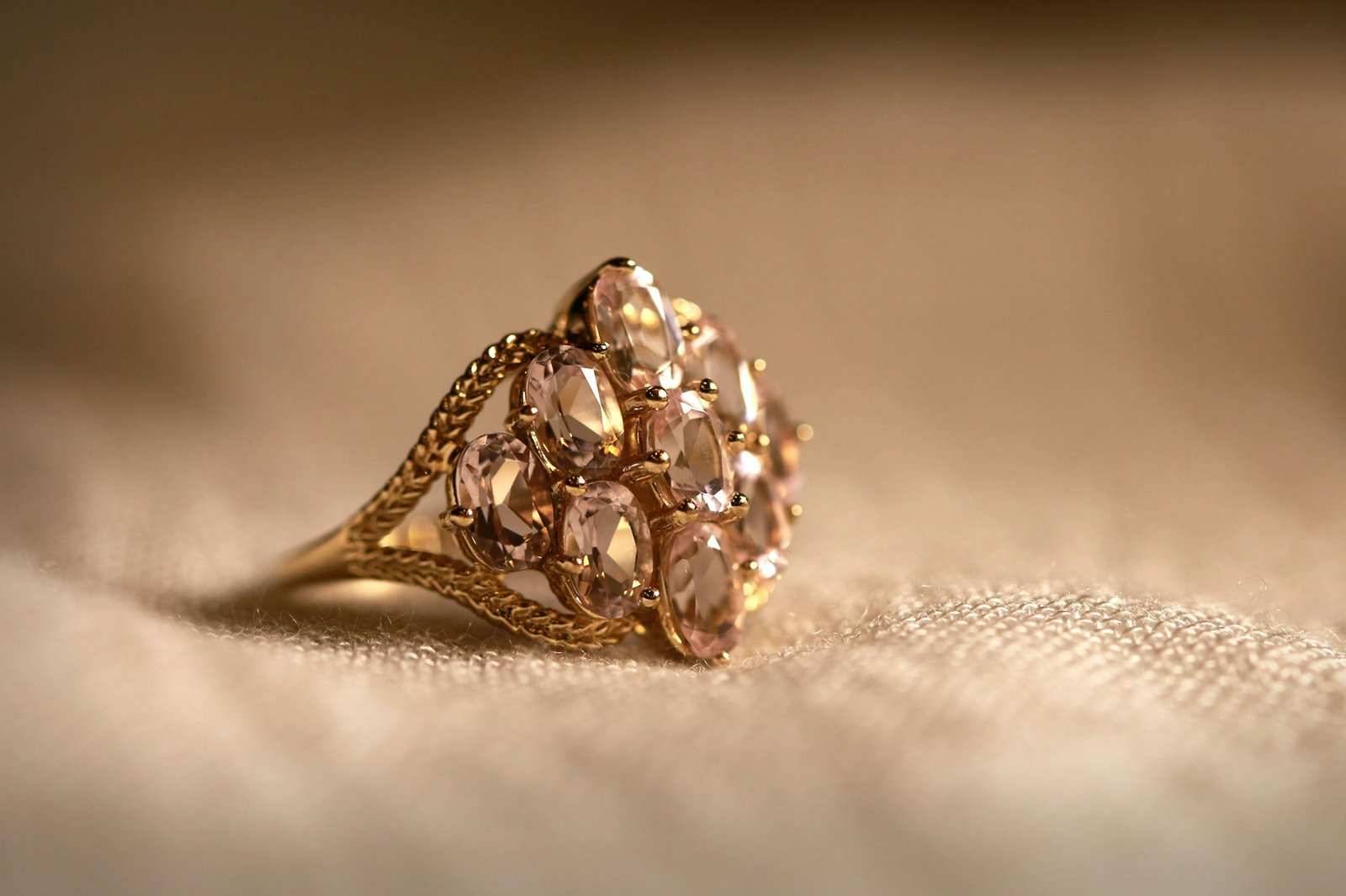 Schmuck in Reinigungsgerät